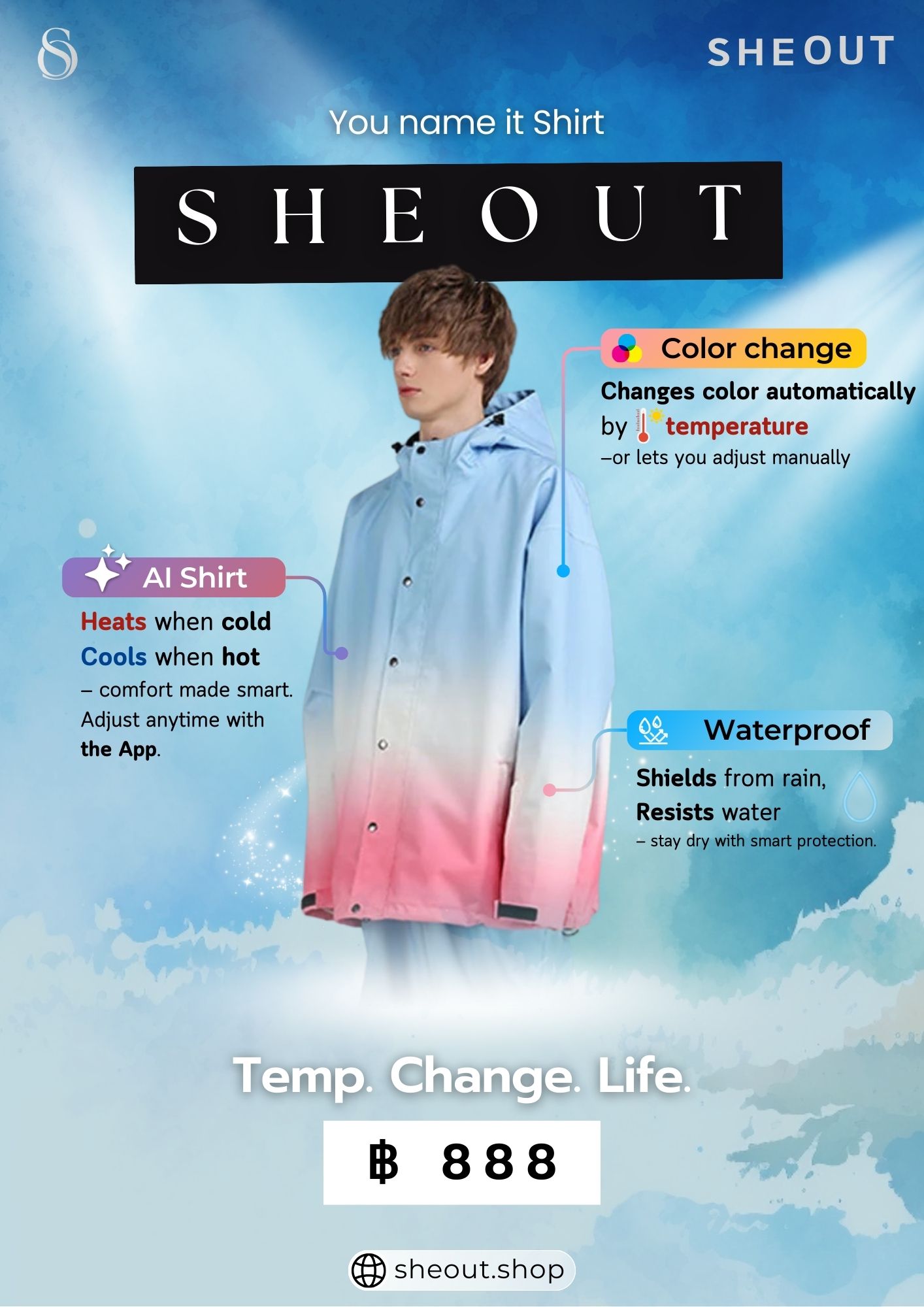 SHEOUT Smart Shirt